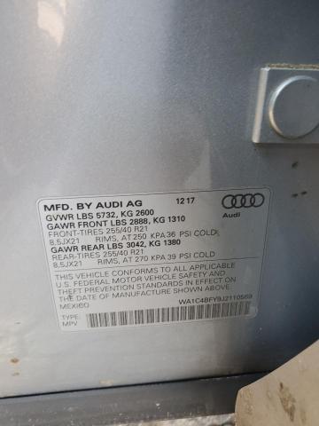 Photo 11 VIN: WA1C4BFY9J2110569 - AUDI SQ5 PRESTI 