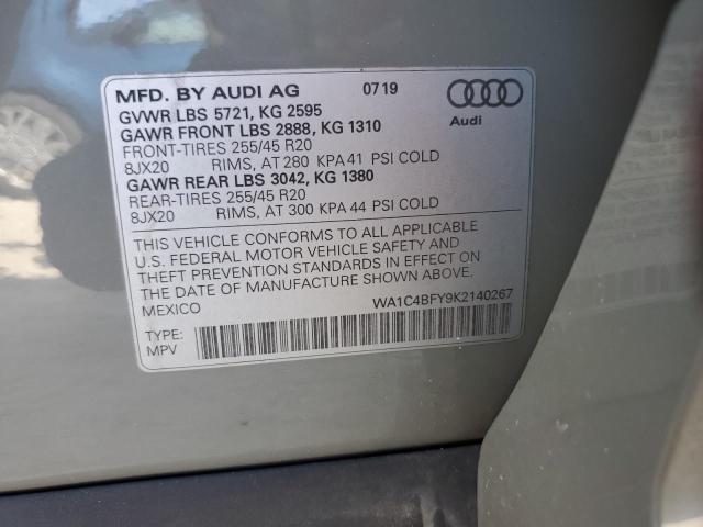 Photo 13 VIN: WA1C4BFY9K2140267 - AUDI SQ5 PRESTI 