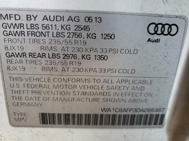 Photo 9 VIN: WA1C8AFP3DA095387 - AUDI Q5 PREMIUM 