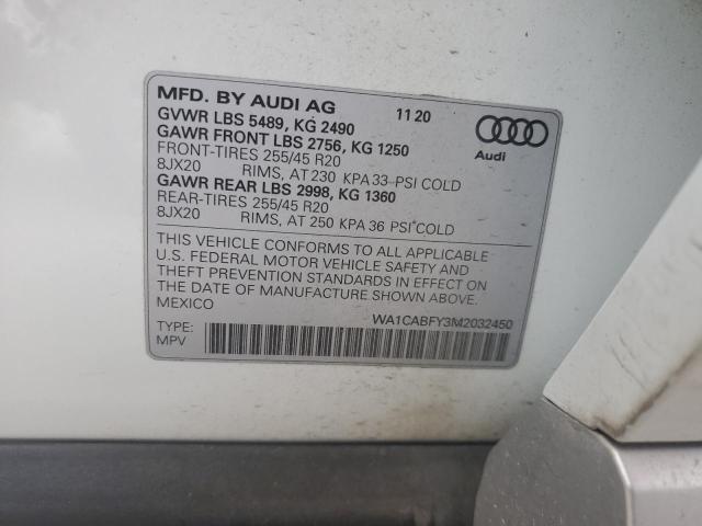 Photo 13 VIN: WA1CABFY3M2032450 - AUDI Q5 