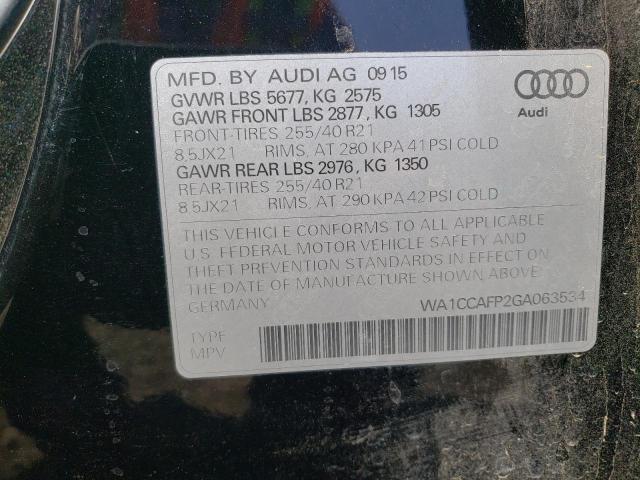 Photo 12 VIN: WA1CCAFP2GA063534 - AUDI SQ5 PREMIU 