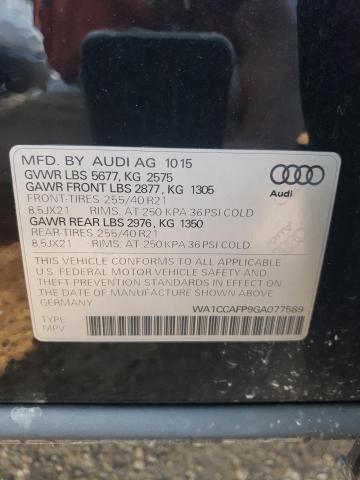 Photo 11 VIN: WA1CCAFP9GA077589 - AUDI SQ5 