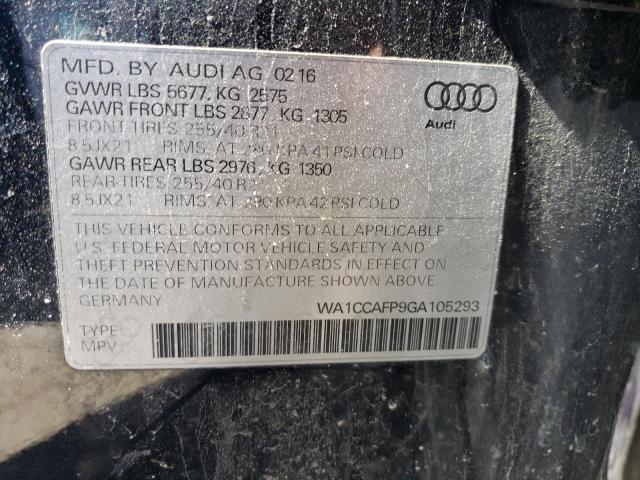 Photo 13 VIN: WA1CCAFP9GA105293 - AUDI SQ5 