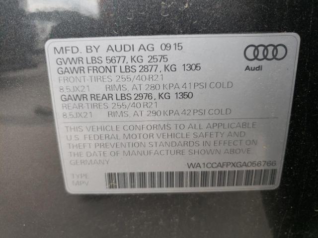 Photo 12 VIN: WA1CCAFPXGA056766 - AUDI SQ5 PREMIU 