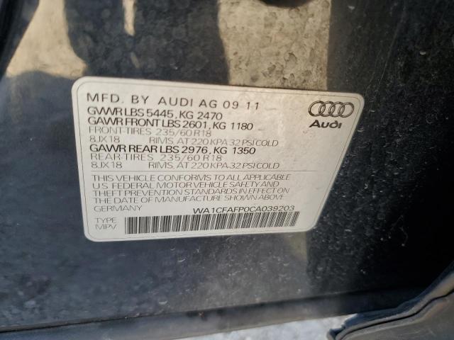 Photo 12 VIN: WA1CFAFP0CA039203 - AUDI Q5 