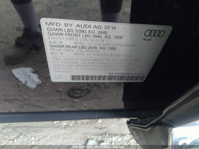 Photo 8 VIN: WA1CFAFP0FA030053 - AUDI Q5 