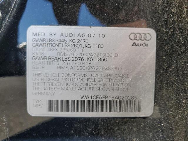 Photo 11 VIN: WA1CFAFP1BA020285 - AUDI Q5 