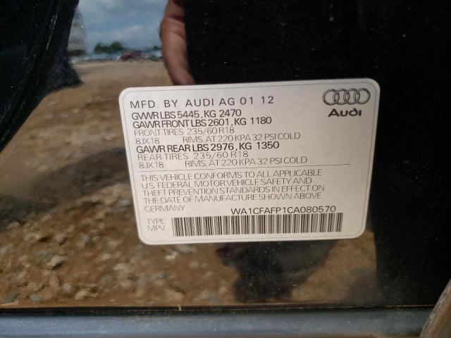 Photo 11 VIN: WA1CFAFP1CA080570 - AUDI Q5 PREMIUM 