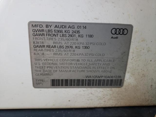 Photo 12 VIN: WA1CFAFP1EA081236 - AUDI Q5 