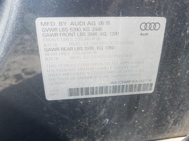 Photo 9 VIN: WA1CFAFP1FA142716 - AUDI Q5 