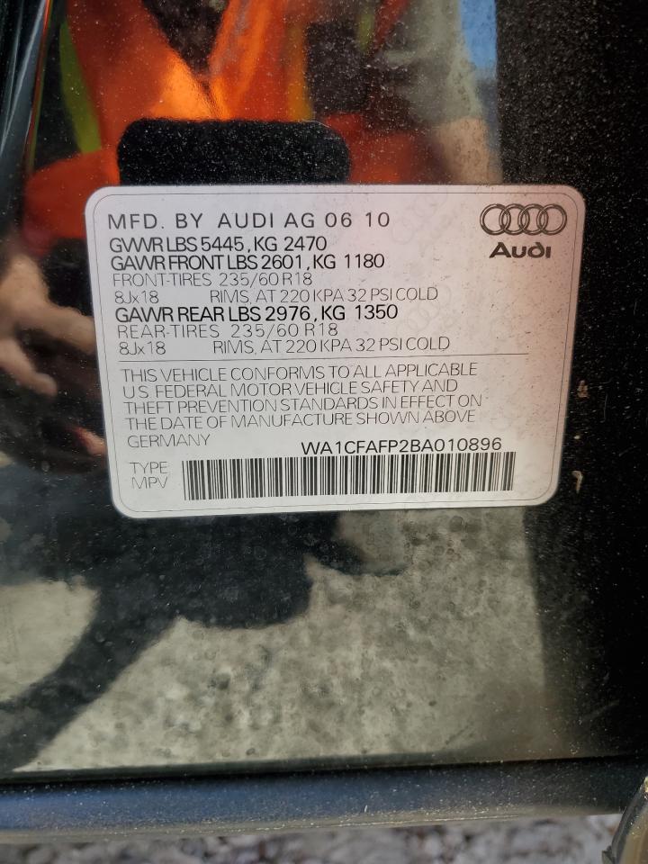 Photo 12 VIN: WA1CFAFP2BA010896 - AUDI Q5 