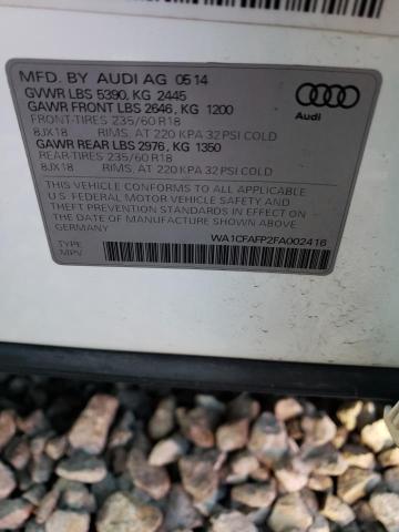 Photo 11 VIN: WA1CFAFP2FA002416 - AUDI Q5 