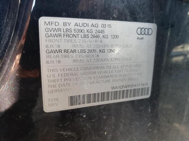 Photo 12 VIN: WA1CFAFP2FA117615 - AUDI Q5 