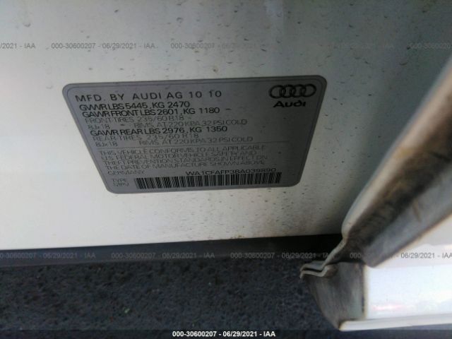 Photo 8 VIN: WA1CFAFP3BA039890 - AUDI Q5 