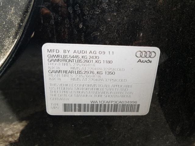 Photo 9 VIN: WA1CFAFP3CA034996 - AUDI Q5 PREMIUM 