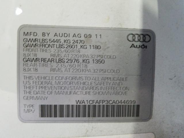 Photo 9 VIN: WA1CFAFP3CA044699 - AUDI Q5 