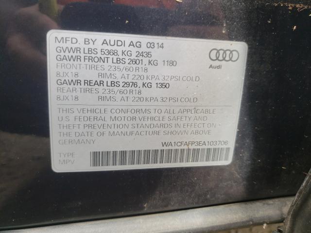 Photo 9 VIN: WA1CFAFP3EA103706 - AUDI Q5 