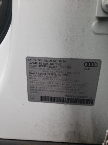 Photo 9 VIN: WA1CFAFP3FA037076 - AUDI Q5 PREMIUM 