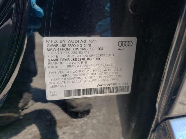 Photo 12 VIN: WA1CFAFP3FA061359 - AUDI Q5 