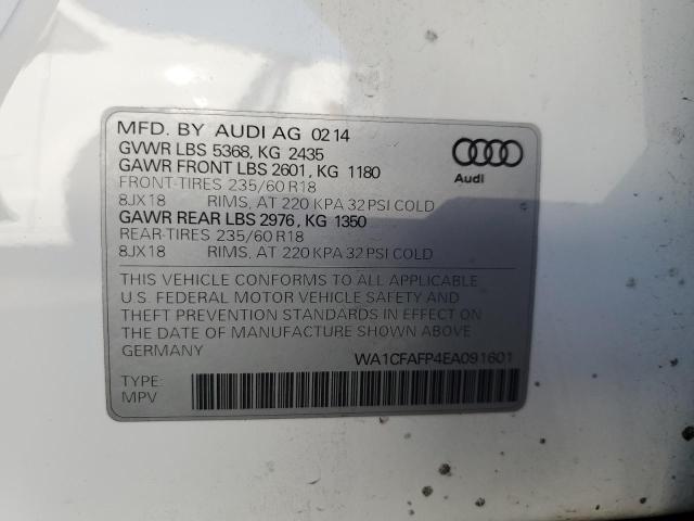 Photo 9 VIN: WA1CFAFP4EA091601 - AUDI Q5 PREMIUM 