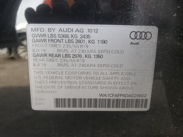 Photo 12 VIN: WA1CFAFP6DA029602 - AUDI Q5 PREMIUM 