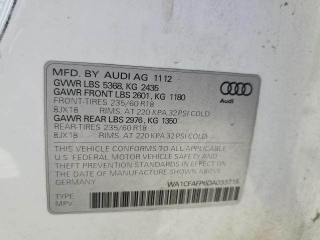 Photo 12 VIN: WA1CFAFP6DA033715 - AUDI Q5 PREMIUM 