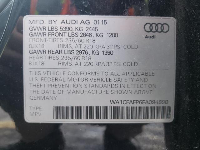 Photo 11 VIN: WA1CFAFP6FA094890 - AUDI Q5 