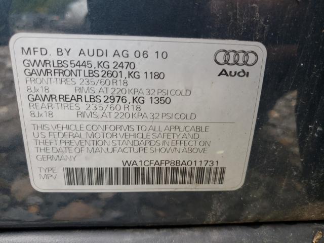 Photo 9 VIN: WA1CFAFP8BA011731 - AUDI Q5 