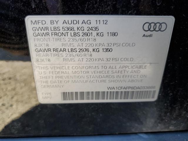 Photo 11 VIN: WA1CFAFP8DA033666 - AUDI Q5 PREMIUM 