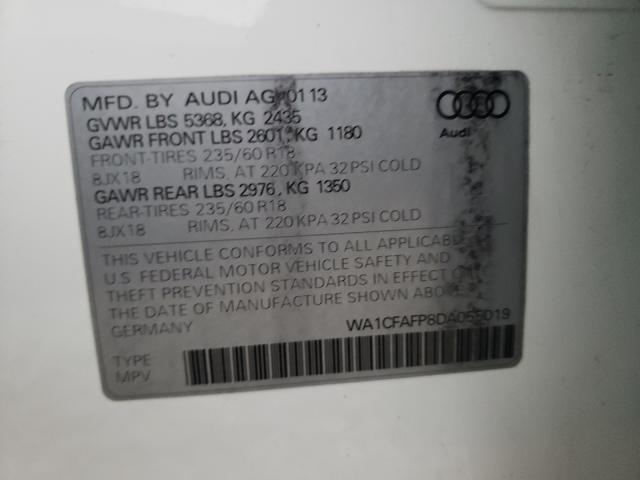 Photo 9 VIN: WA1CFAFP8DA055019 - AUDI Q5 