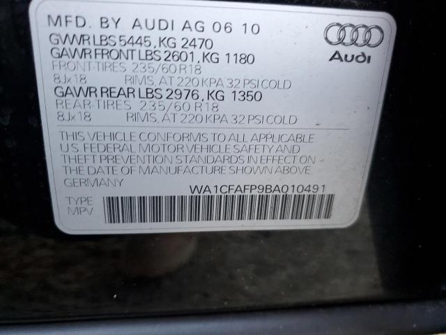 Photo 12 VIN: WA1CFAFP9BA010491 - AUDI Q5 