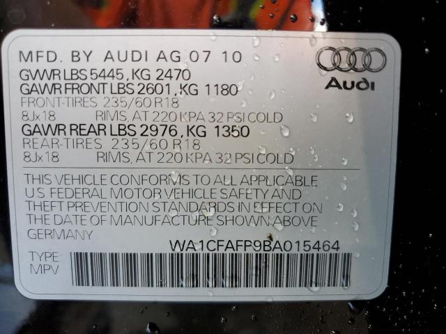 Photo 13 VIN: WA1CFAFP9BA015464 - AUDI Q5 