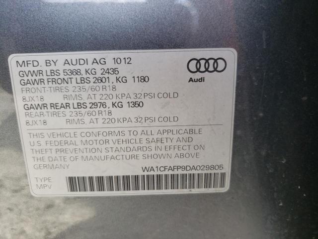 Photo 11 VIN: WA1CFAFP9DA029805 - AUDI Q5 