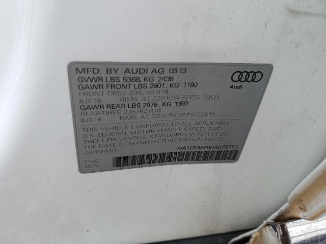 Photo 9 VIN: WA1CFAFP9DA079751 - AUDI Q5 