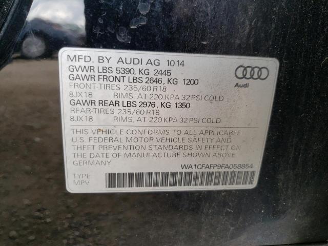 Photo 9 VIN: WA1CFAFP9FA058854 - AUDI Q5 PREMIUM 