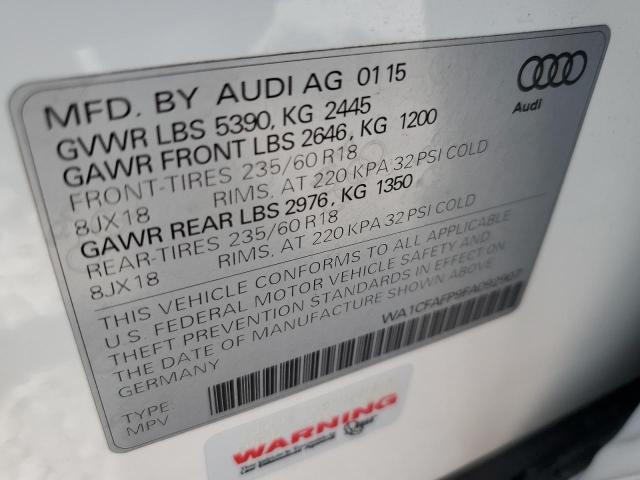 Photo 13 VIN: WA1CFAFP9FA092907 - AUDI Q5 PREMIUM 