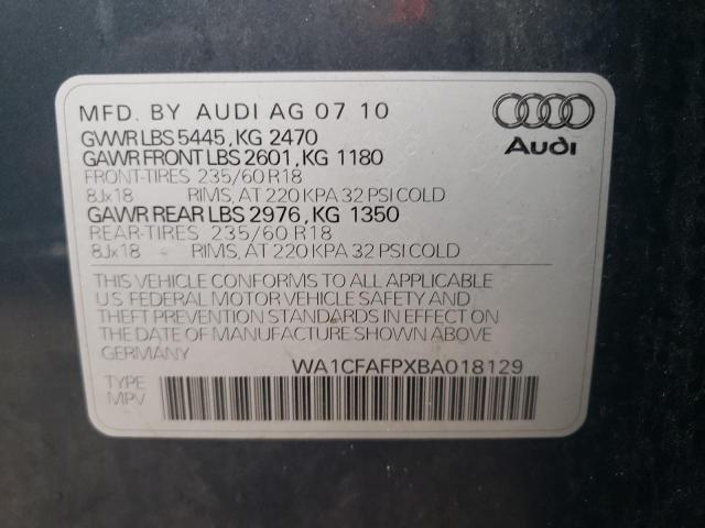 Photo 9 VIN: WA1CFAFPXBA018129 - AUDI Q5 PREMIUM 