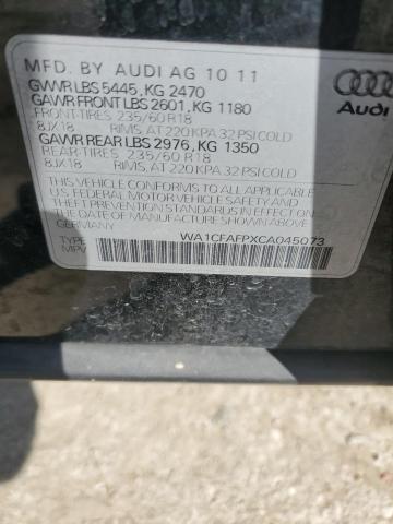 Photo 12 VIN: WA1CFAFPXCA045073 - AUDI Q5 