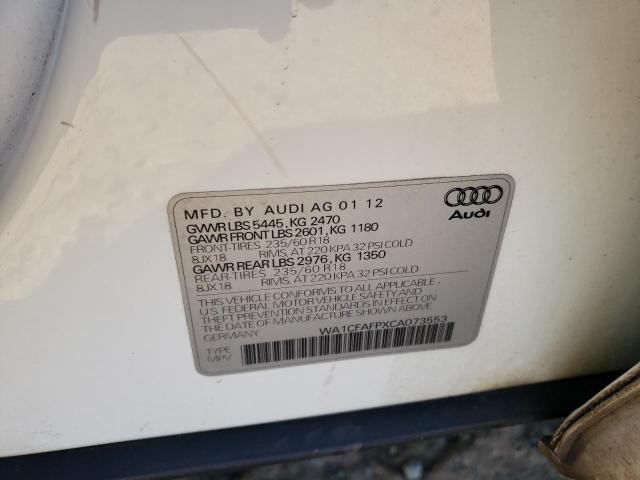 Photo 11 VIN: WA1CFAFPXCA073553 - AUDI Q5 