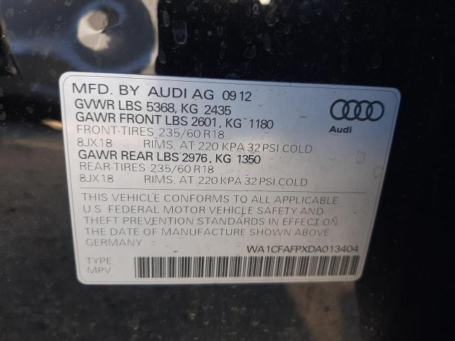 Photo 9 VIN: WA1CFAFPXDA013404 - AUDI Q5 PREMIUM 