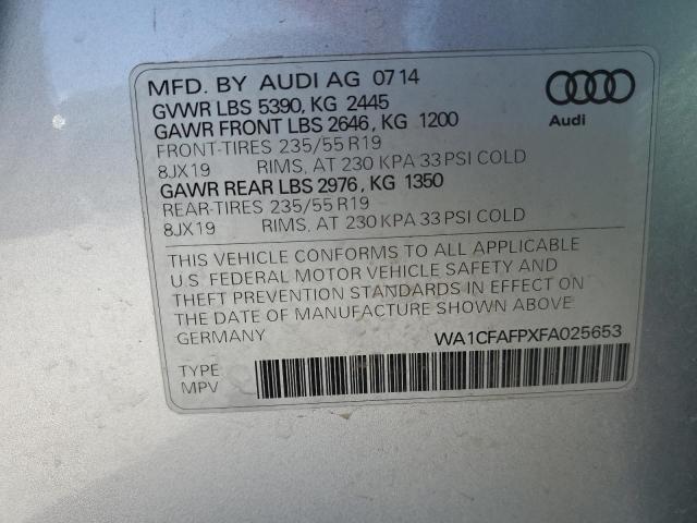 Photo 12 VIN: WA1CFAFPXFA025653 - AUDI Q5 