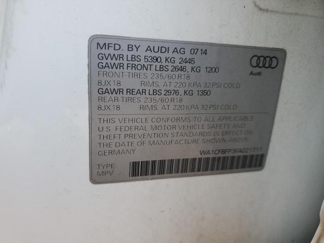 Photo 13 VIN: WA1CFBFP3FA021711 - AUDI Q5 