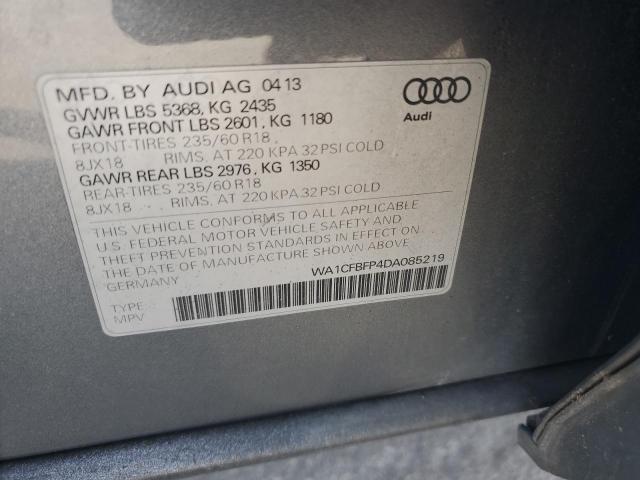 Photo 13 VIN: WA1CFBFP4DA085219 - AUDI Q5 PREMIUM 