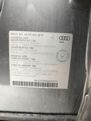 Photo 13 VIN: WA1CFCFP0DA087975 - AUDI Q5 