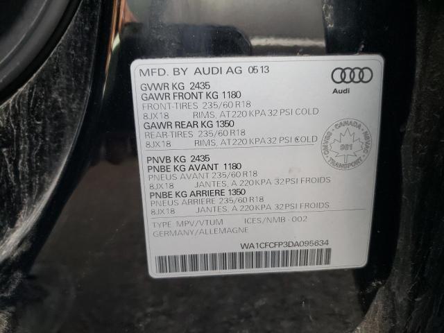 Photo 9 VIN: WA1CFCFP3DA095634 - AUDI Q5 PREMIUM 