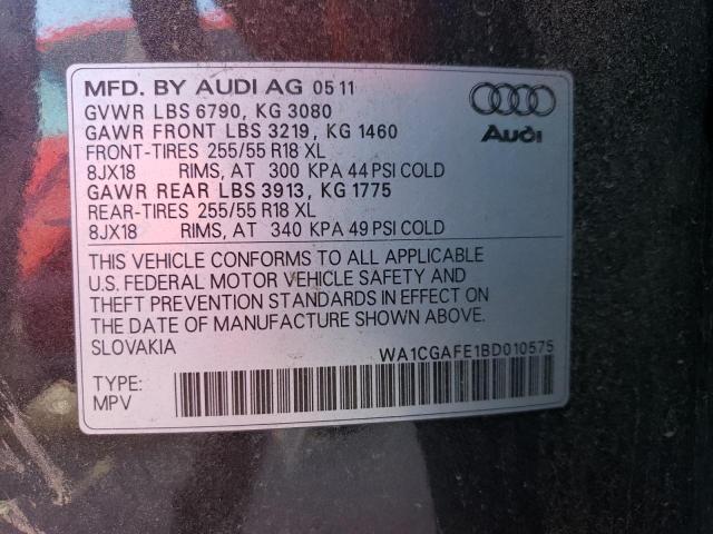 Photo 12 VIN: WA1CGAFE1BD010575 - AUDI Q7 