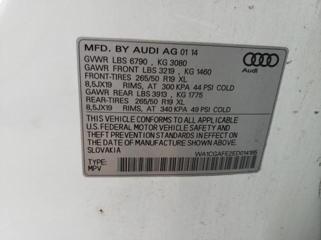 Photo 13 VIN: WA1CGAFE2ED014185 - AUDI Q7 