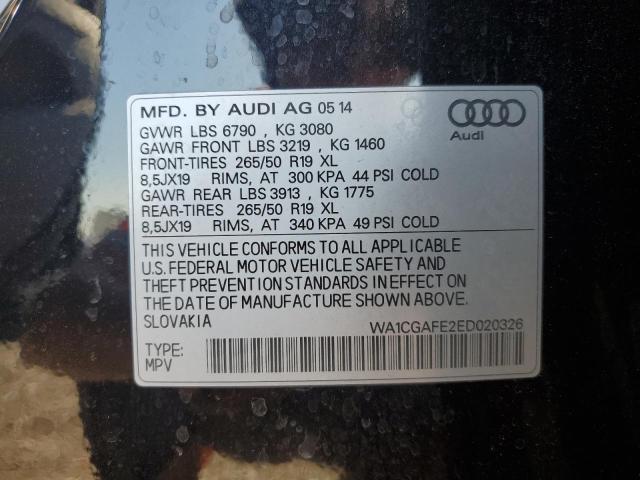 Photo 11 VIN: WA1CGAFE2ED020326 - AUDI Q7 