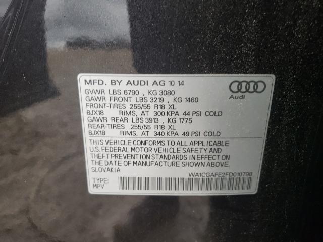 Photo 9 VIN: WA1CGAFE2FD010798 - AUDI Q7 PREMIUM 