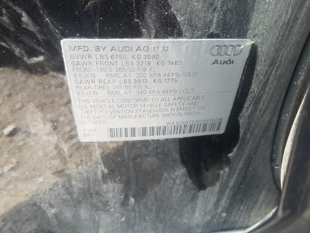 Photo 9 VIN: WA1CGAFE3DD009236 - AUDI Q7 PREMIUM 